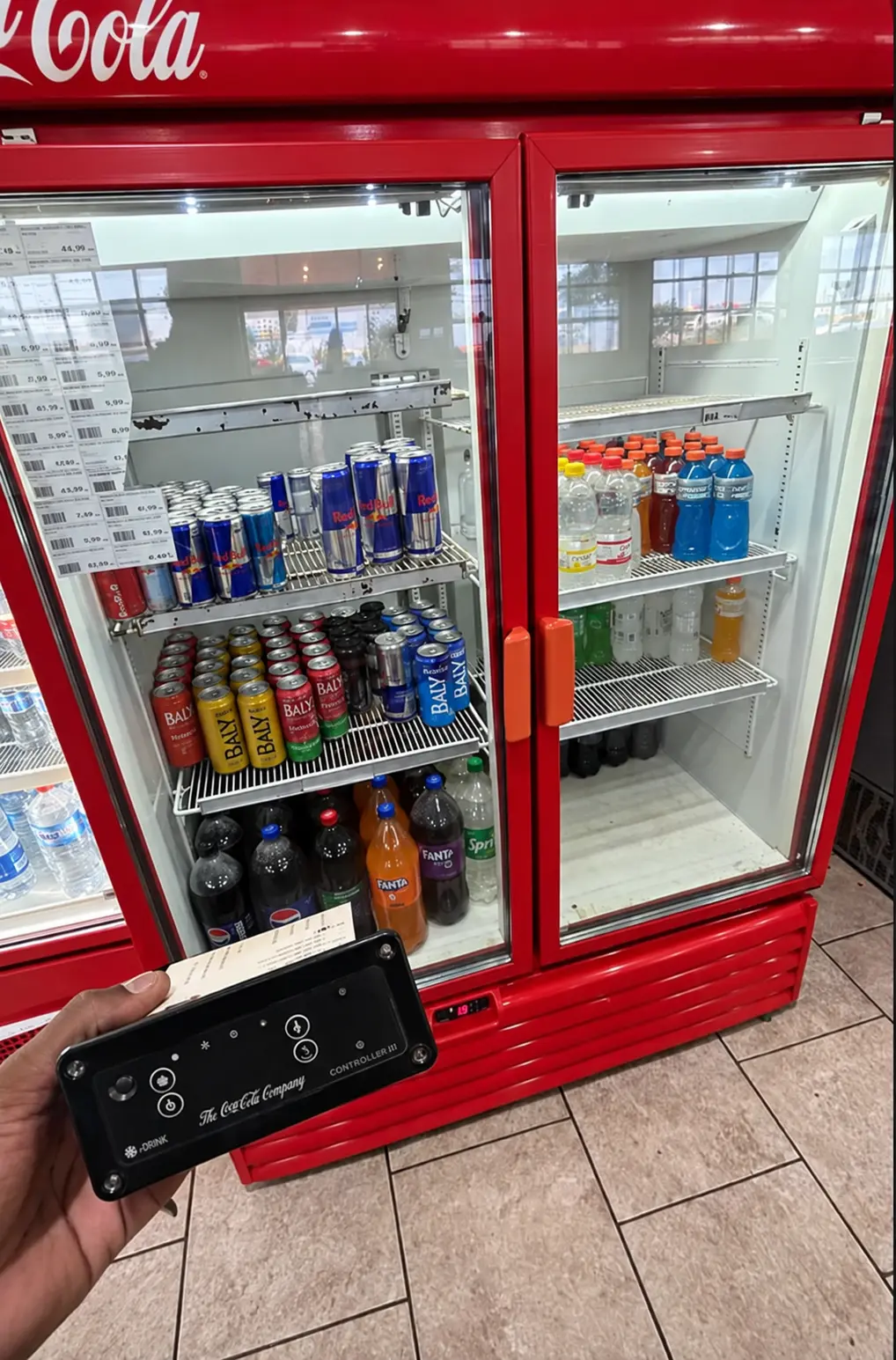 Manutenção de freezer