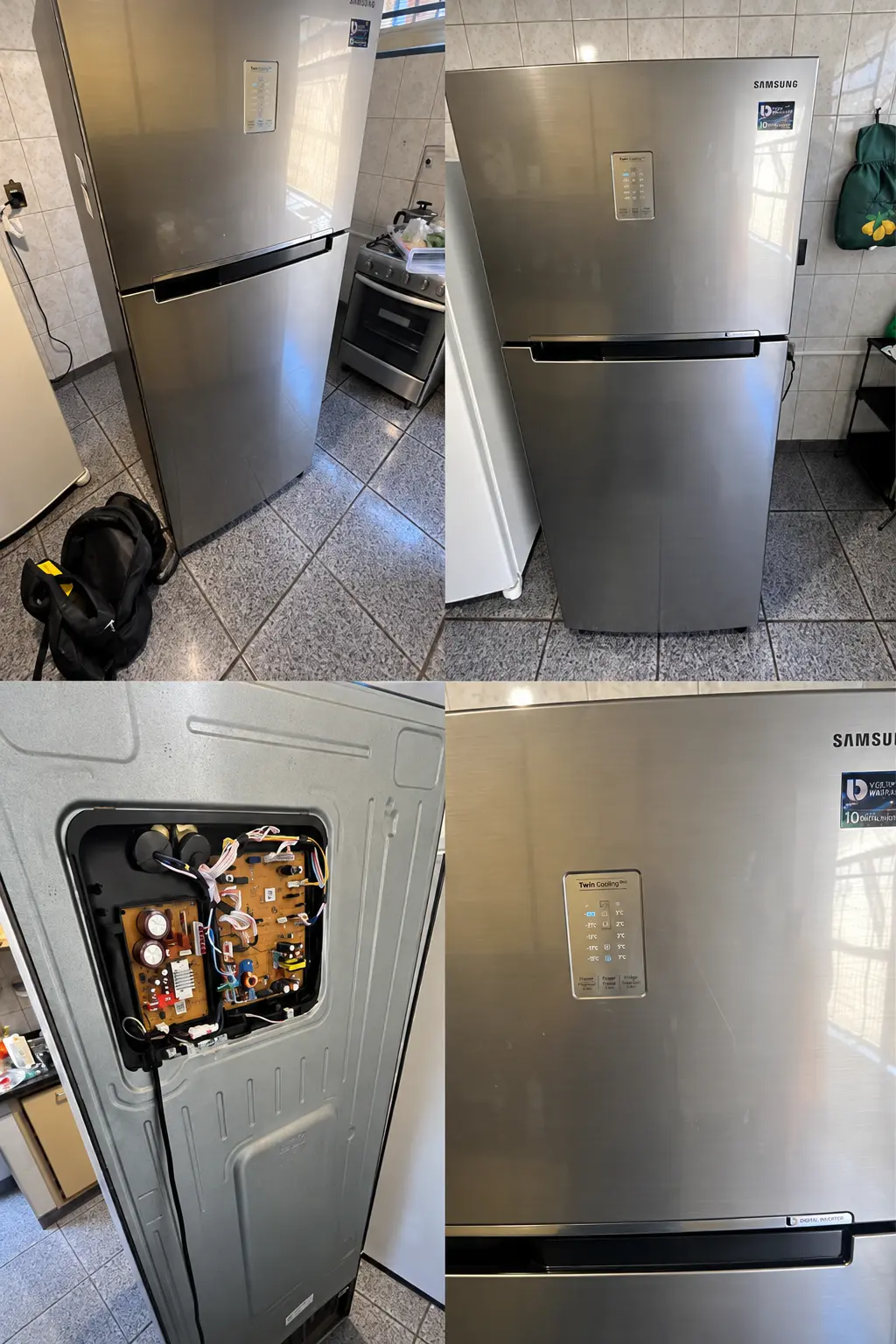 Manutenção de geladeira